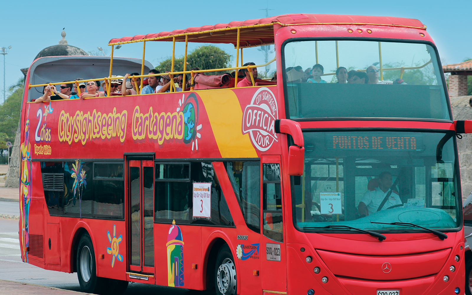 Cartagena City Sightseeing Bus Tours