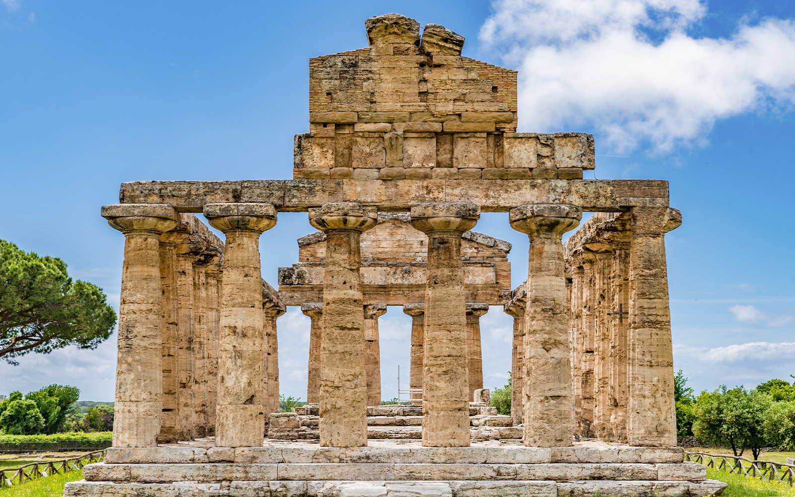 Temple of Ceres at Archaeological Park of Paestum