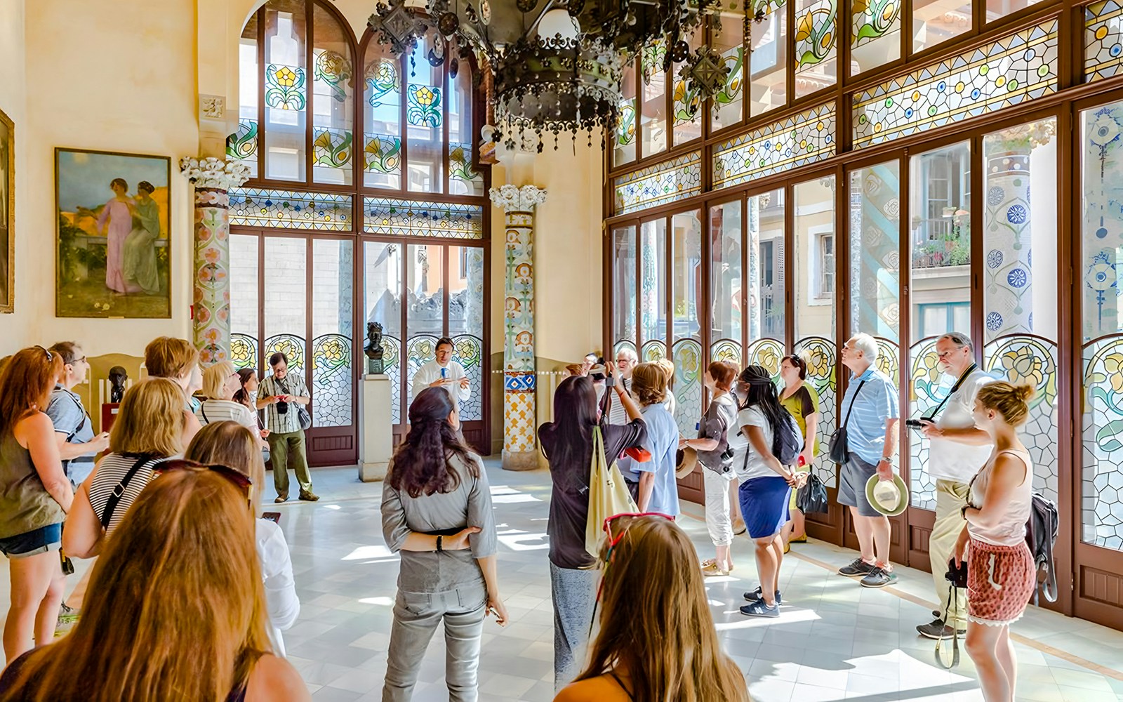 Lluís Millet hall at Palau de la Música Catalana