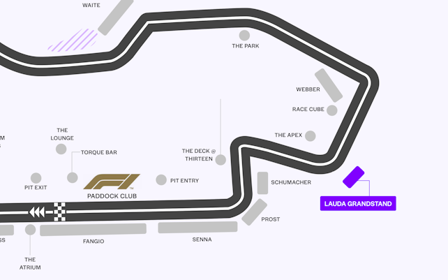 Australian GP grandstand