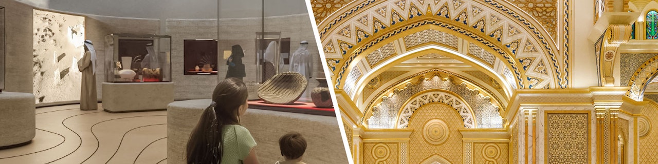 In un'unica combo: Biglietti per il Museo Nazionale Zayed + Palazzo Presidenziale Qasr Al Watan