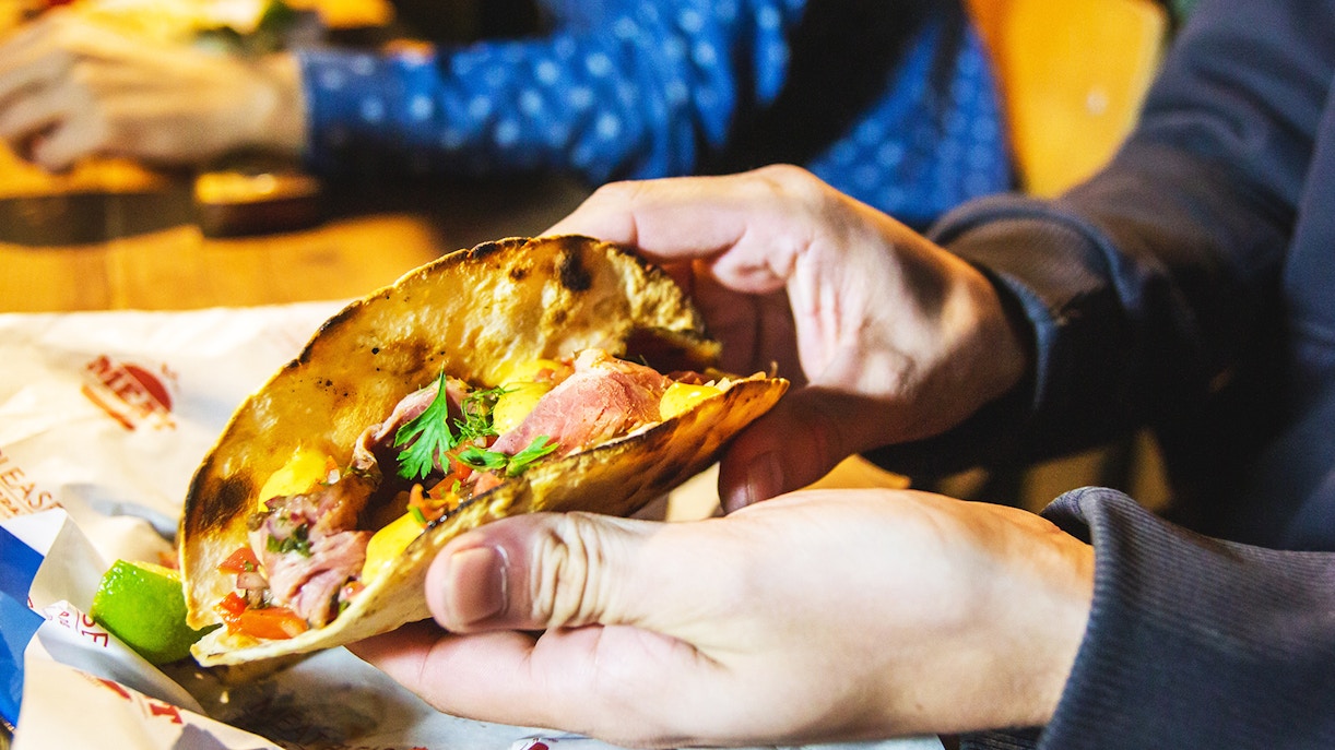 tacos at vibrant Mexico City