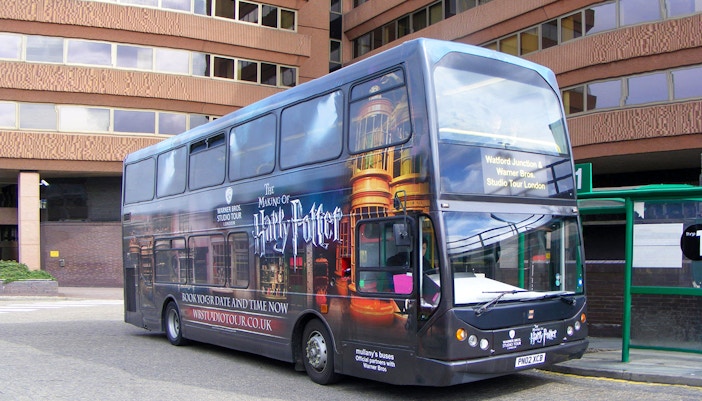 Warner Bros. Harry Potter Studio tour Transportation