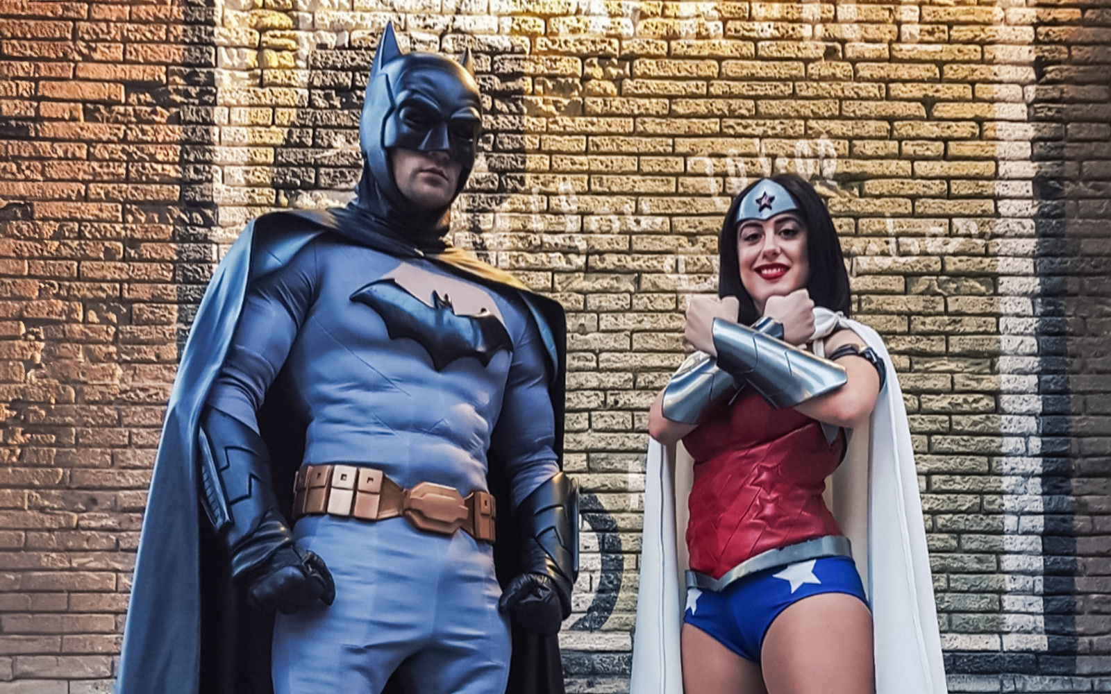 Superman roller coaster at Parque Warner Madrid, Spain, with thrilling loops and turns.