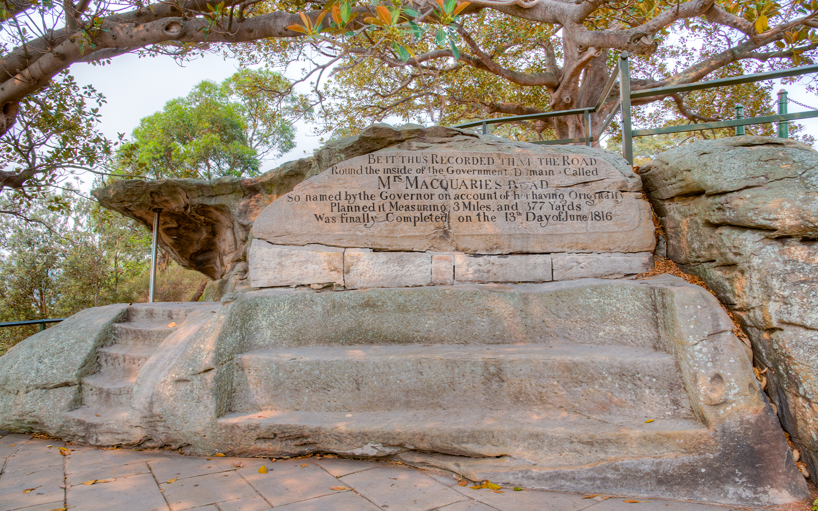 Mrs Macquarie's Chair