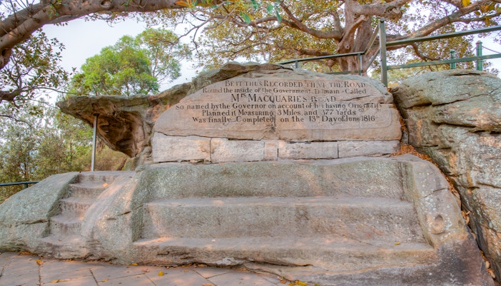Mrs Macquarie's Chair