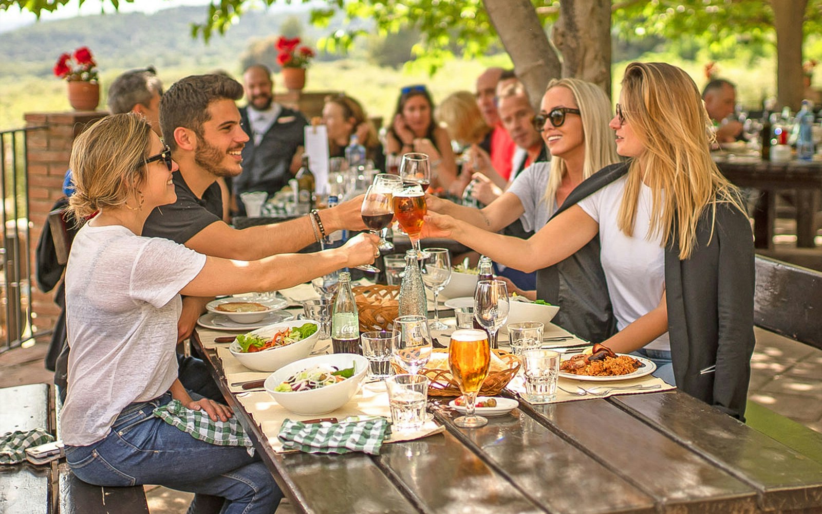 Toasted bread rubbed with fresh garlic and ripe tomato, then drizzled with olive oil, add anchovies