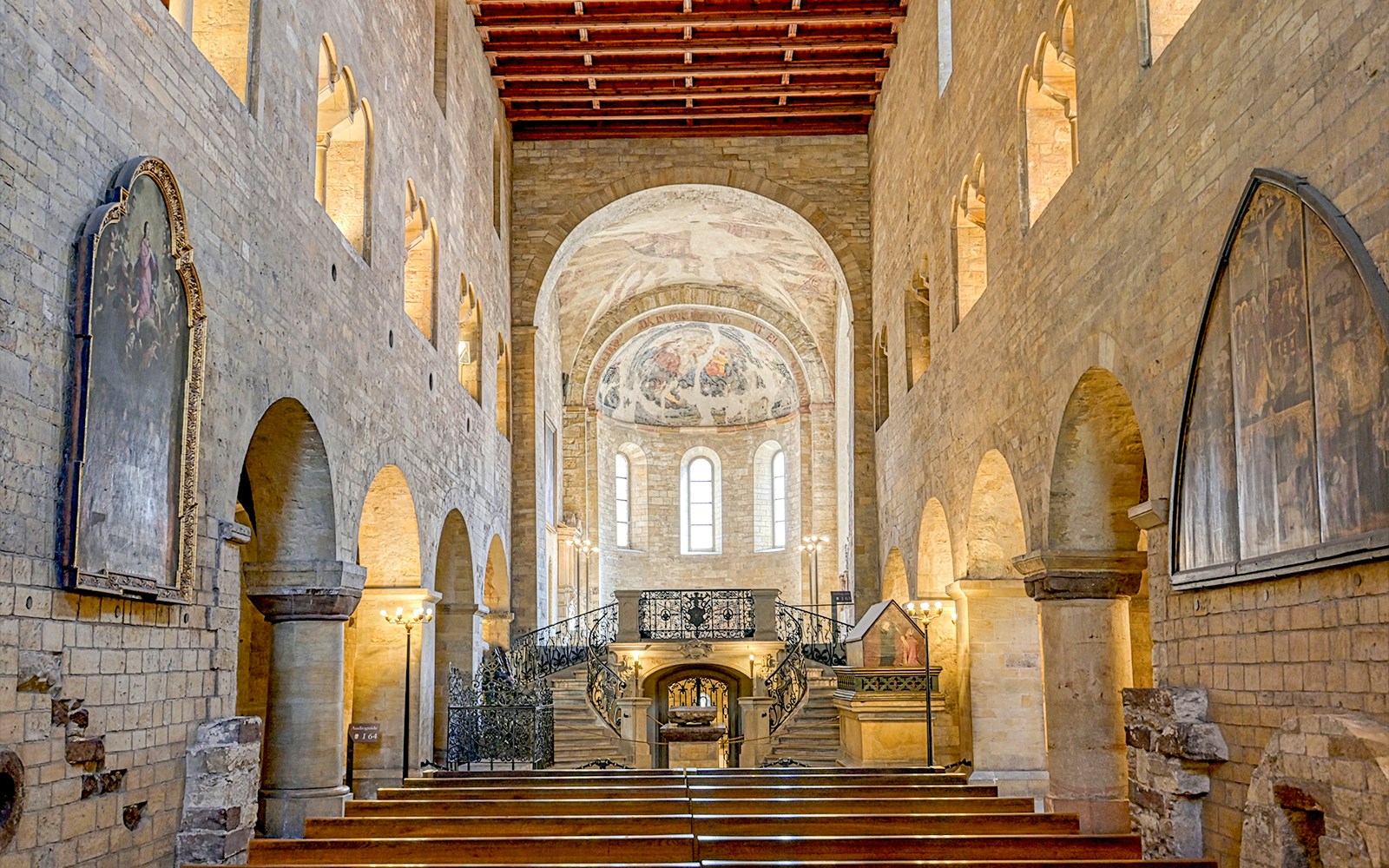 Interiors of St. George's Basilica