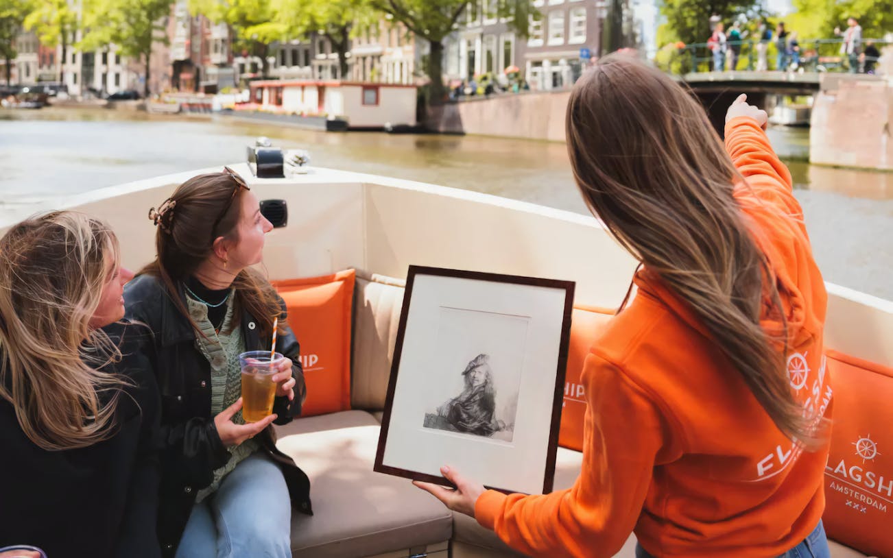 kombinasjon: billetter til rembrandt house museum + 1-times rembrandt cruise-1