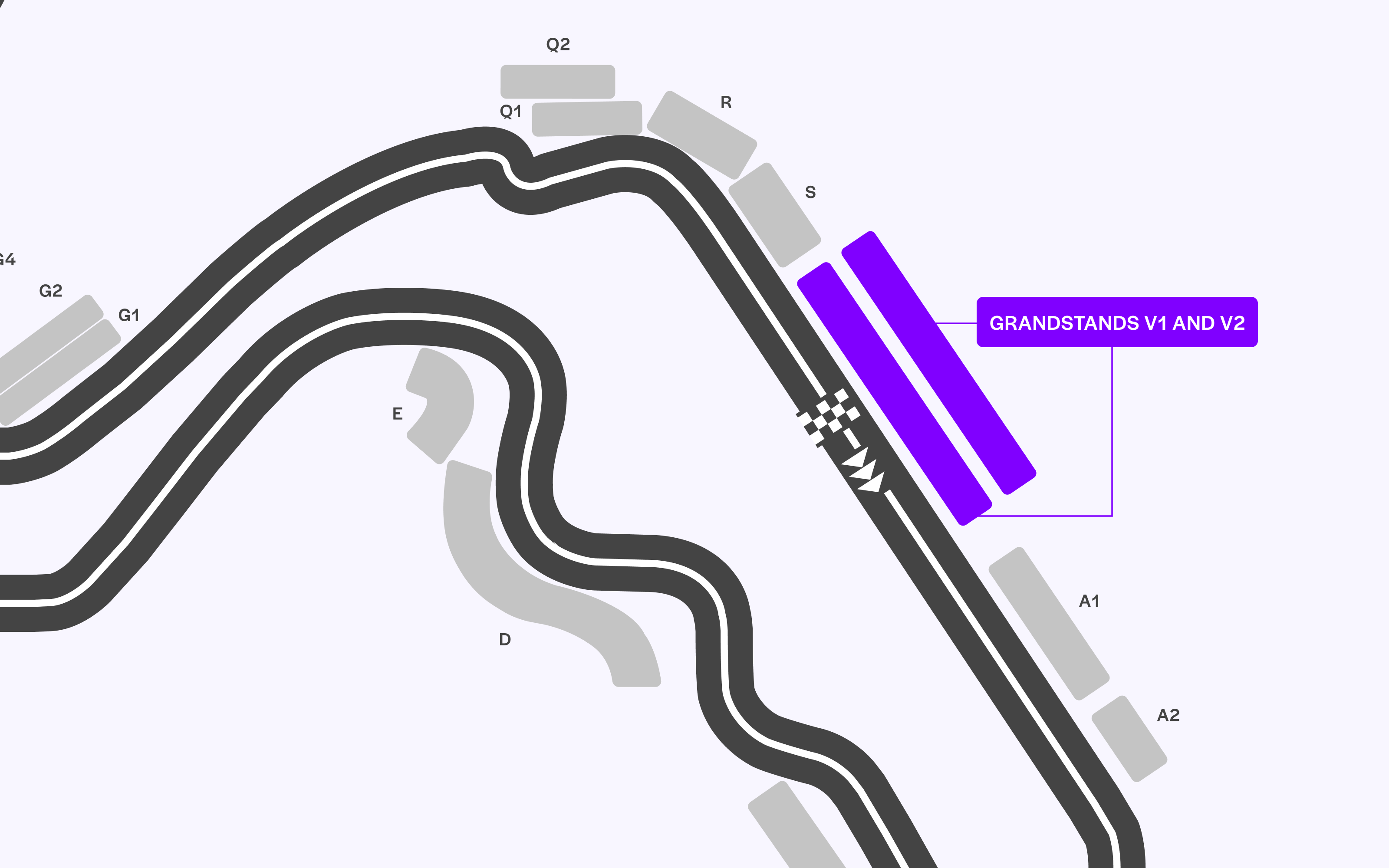 F1 Japanese GP Grandstands