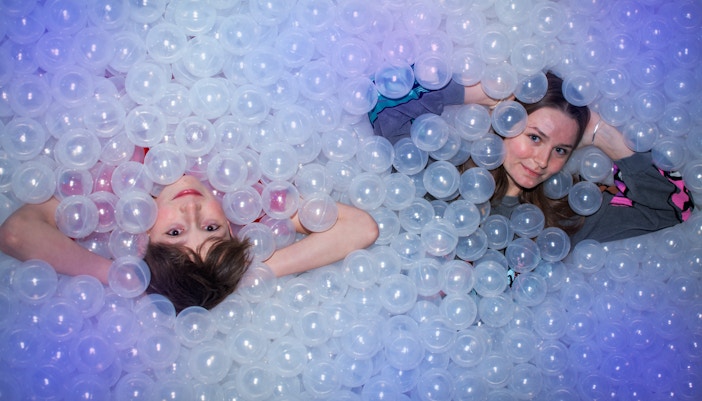 Ball pit in The TUBE Copenhagen