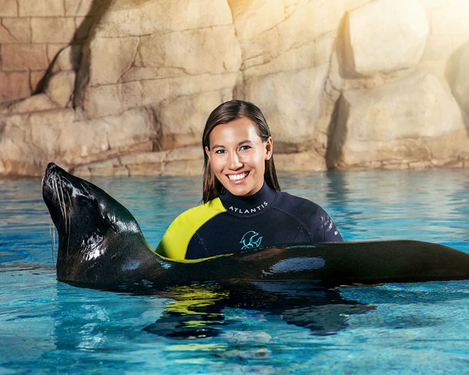Aquaventure Waterpark Tickets with Sea Lion Experiences