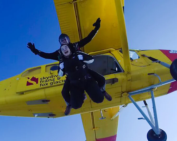 Tandem Skydive at Franz Josef: 10,000ft, 13,000ft, 16,500ft or 18,000ft