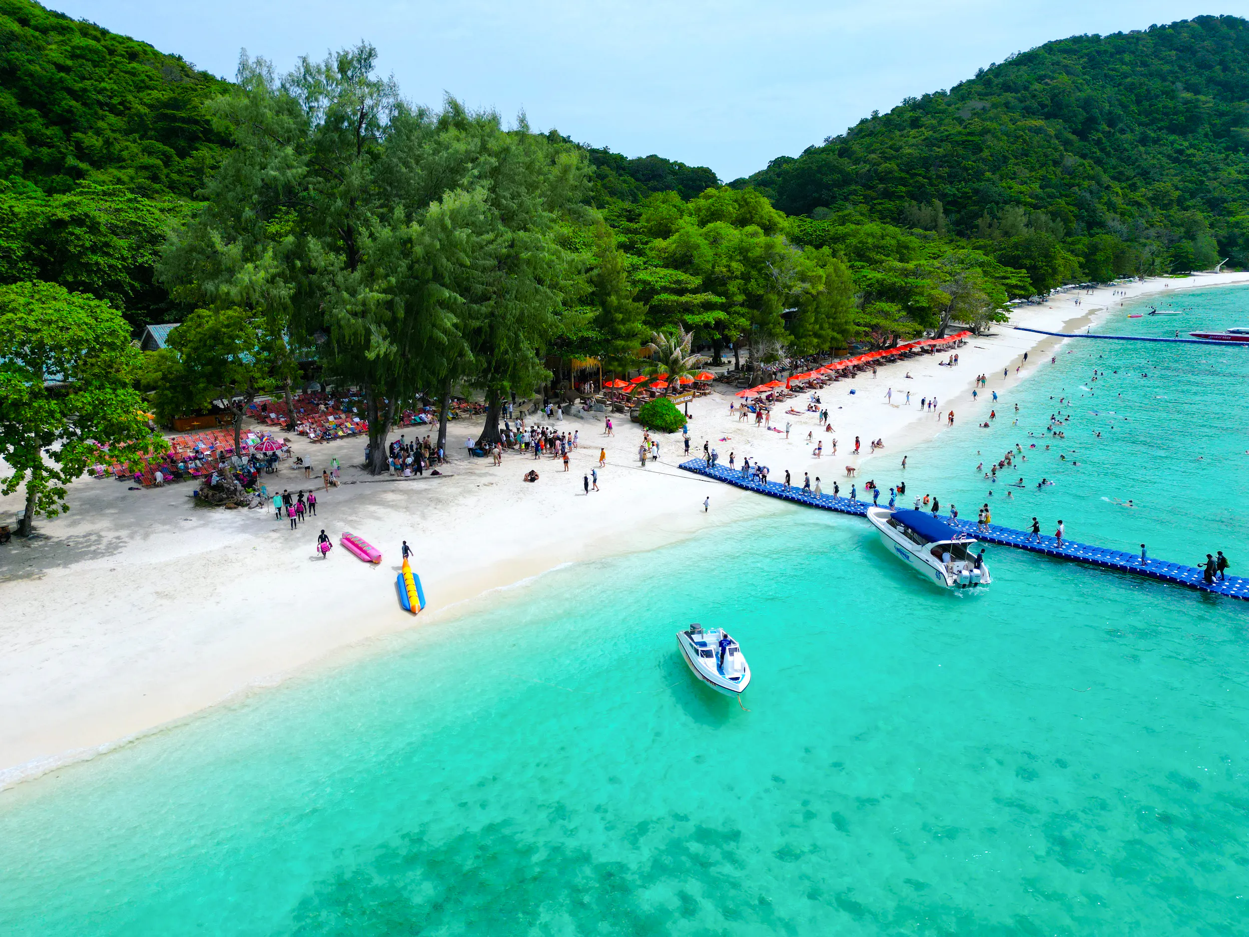 phuket: privat tur-retur-reise med langhalet båt til coral island-8