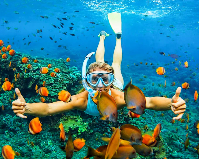 Bali Blue Lagoon and Tanjung Jepun Snorkeling with GoPro Capture