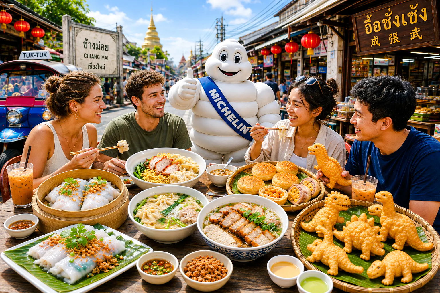 Chiang Mai Michelin Bib Gourmand Food Walking Tour