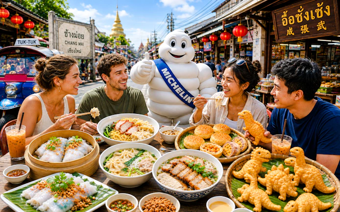 Chiang Mai Michelin Bib Gourmand Food Walking Tour