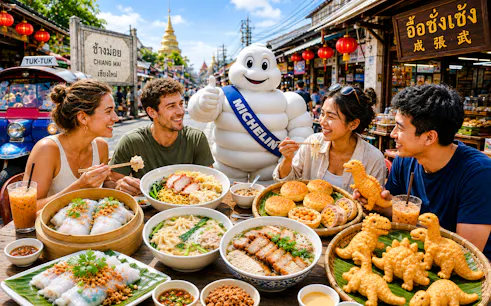 chiang mai michelin bib gourmand yiyecek yürüyüş turu-1