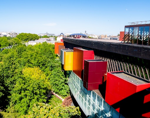 An architectural landmark