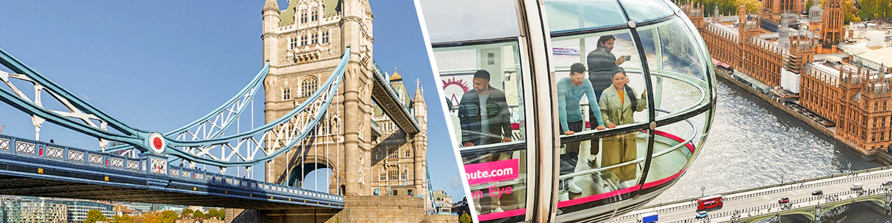 Combo: biglietti per il Tower Bridge + London Eye