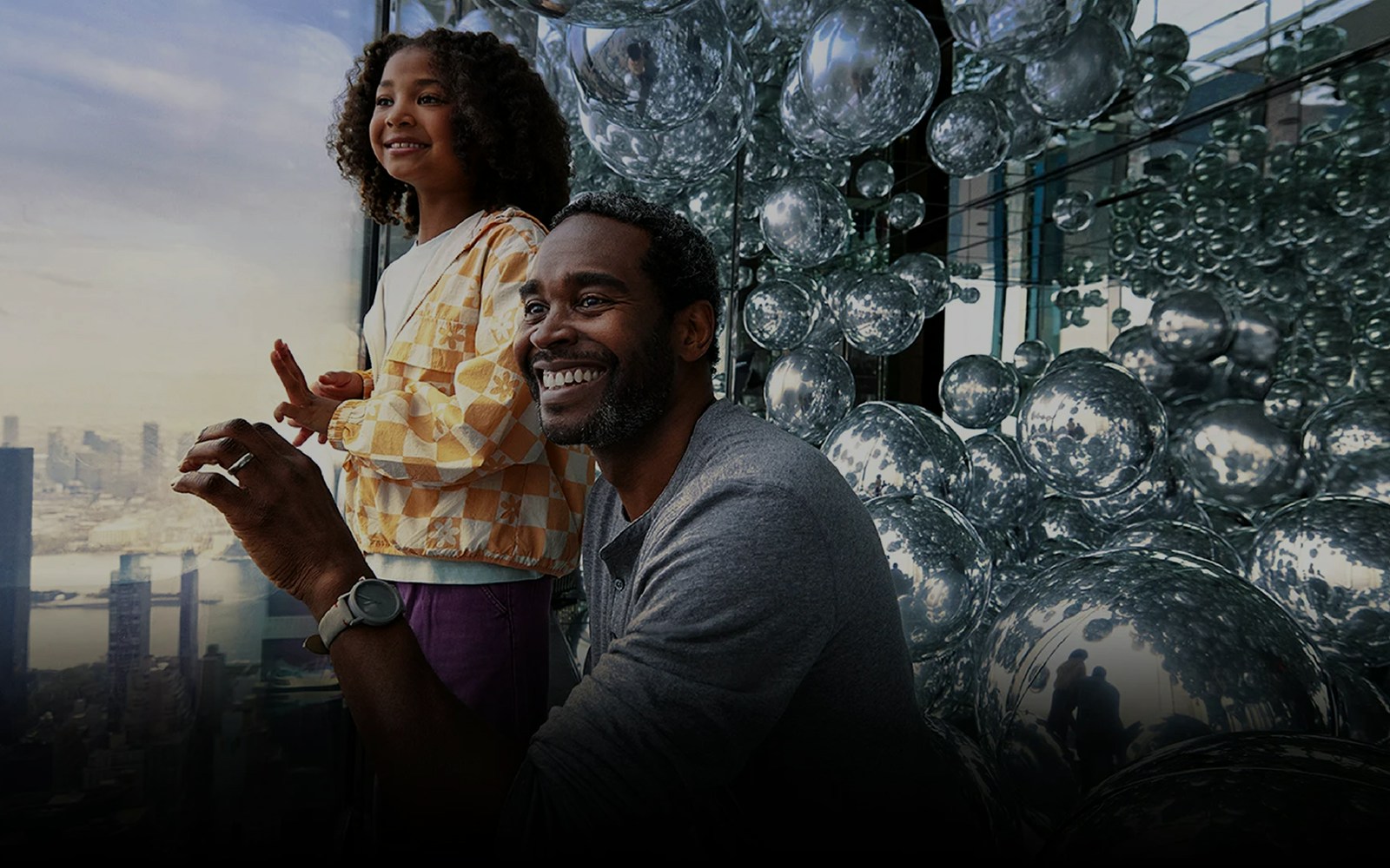 Visitors engaging with interactive displays at SUMMIT One Vanderbilt, New York City.