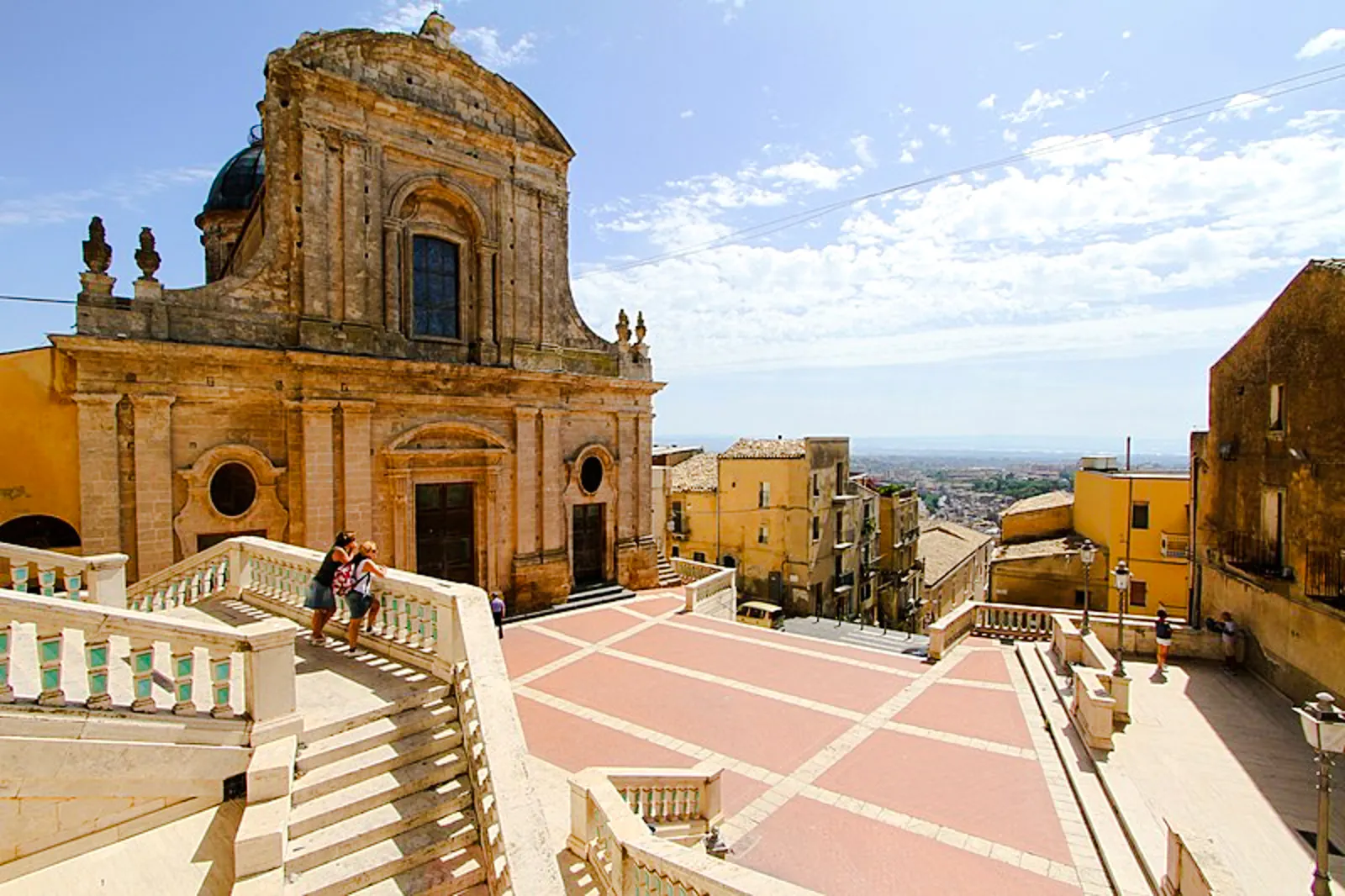 da catania: tour in giornata a villa romana del casale e caltagirone con prelievo in hotel-6