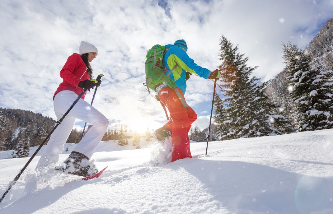 Snowshoeing
