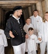 Guided salt mine tour begins