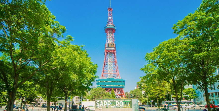 Wieże telewizyjne w Sapporo