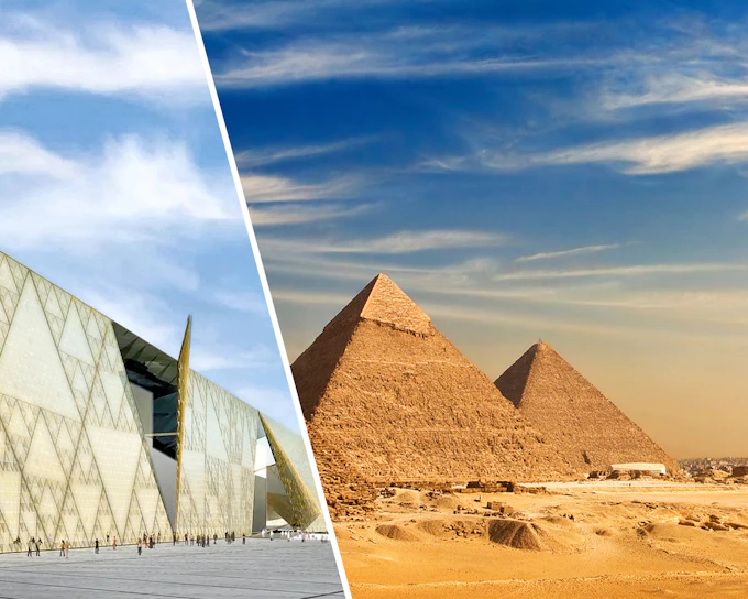 From Hurghada by Bus: Full-Day Cairo Tour with Grand Egyptian Museum & Pyramids of Giza