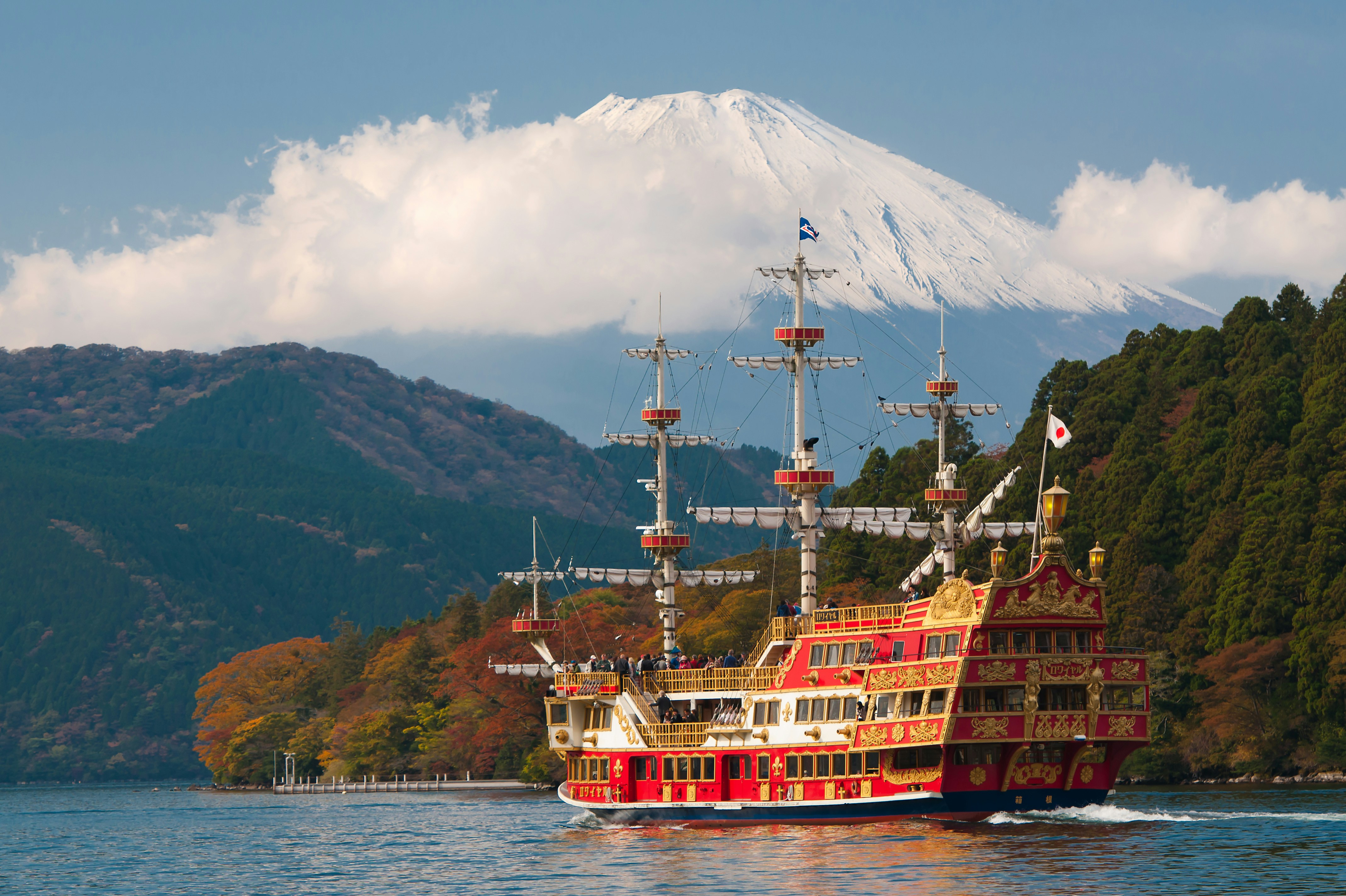 Pirate ship-style boats