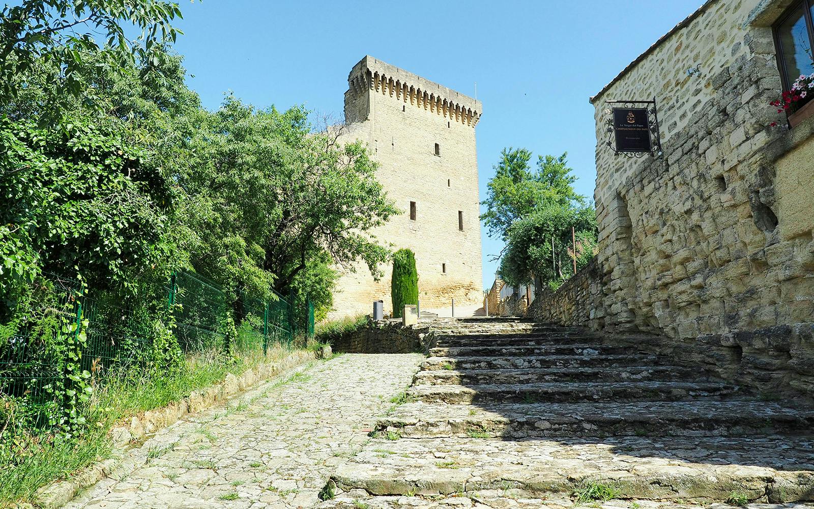 Rovine della residenza estiva del Papa