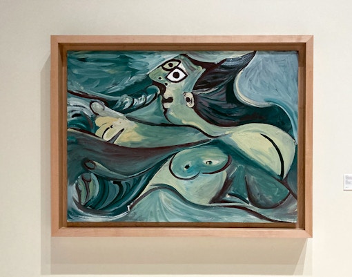 Picasso's painting at the Met