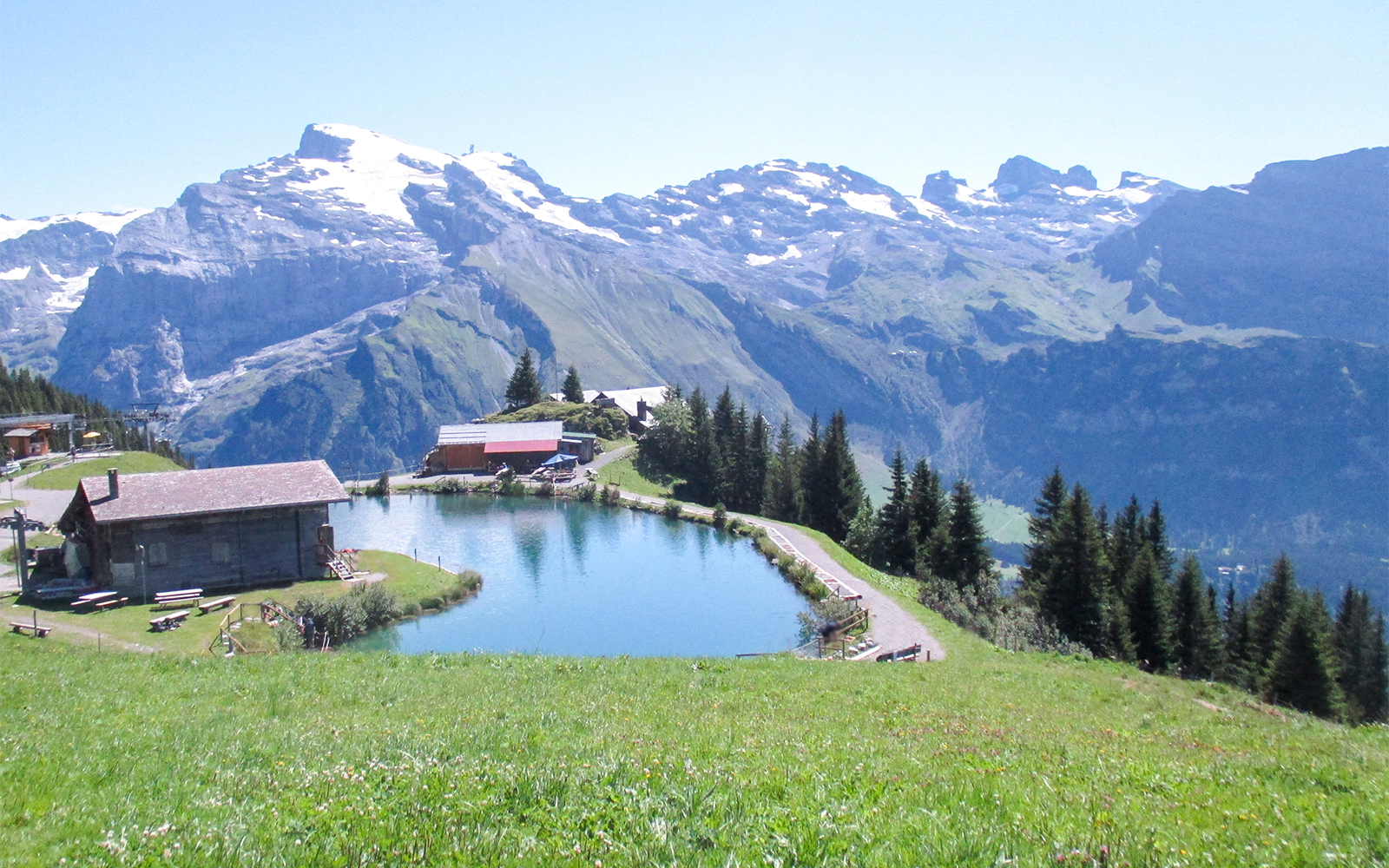 Summer in Mount Titlis
