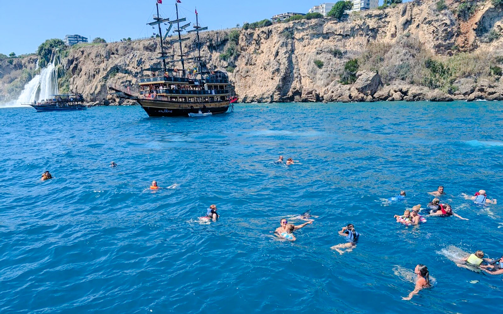 Antalya: Lara Pirate Boat Cruise with Lunch and Hotel Transfers Image 2