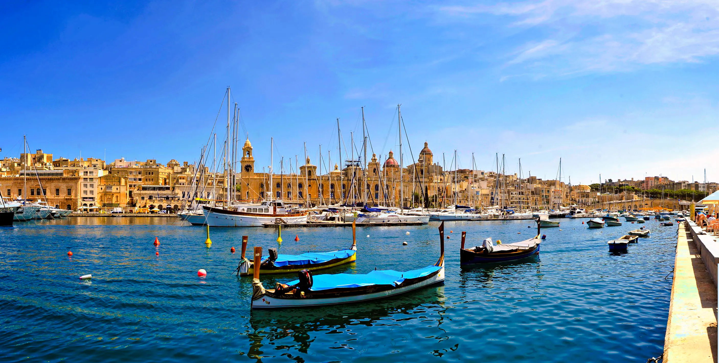 Malta Three Cities Guided Walking Tour with Grand Harbour Boat Tour and Round-Trip Transfers Image 3