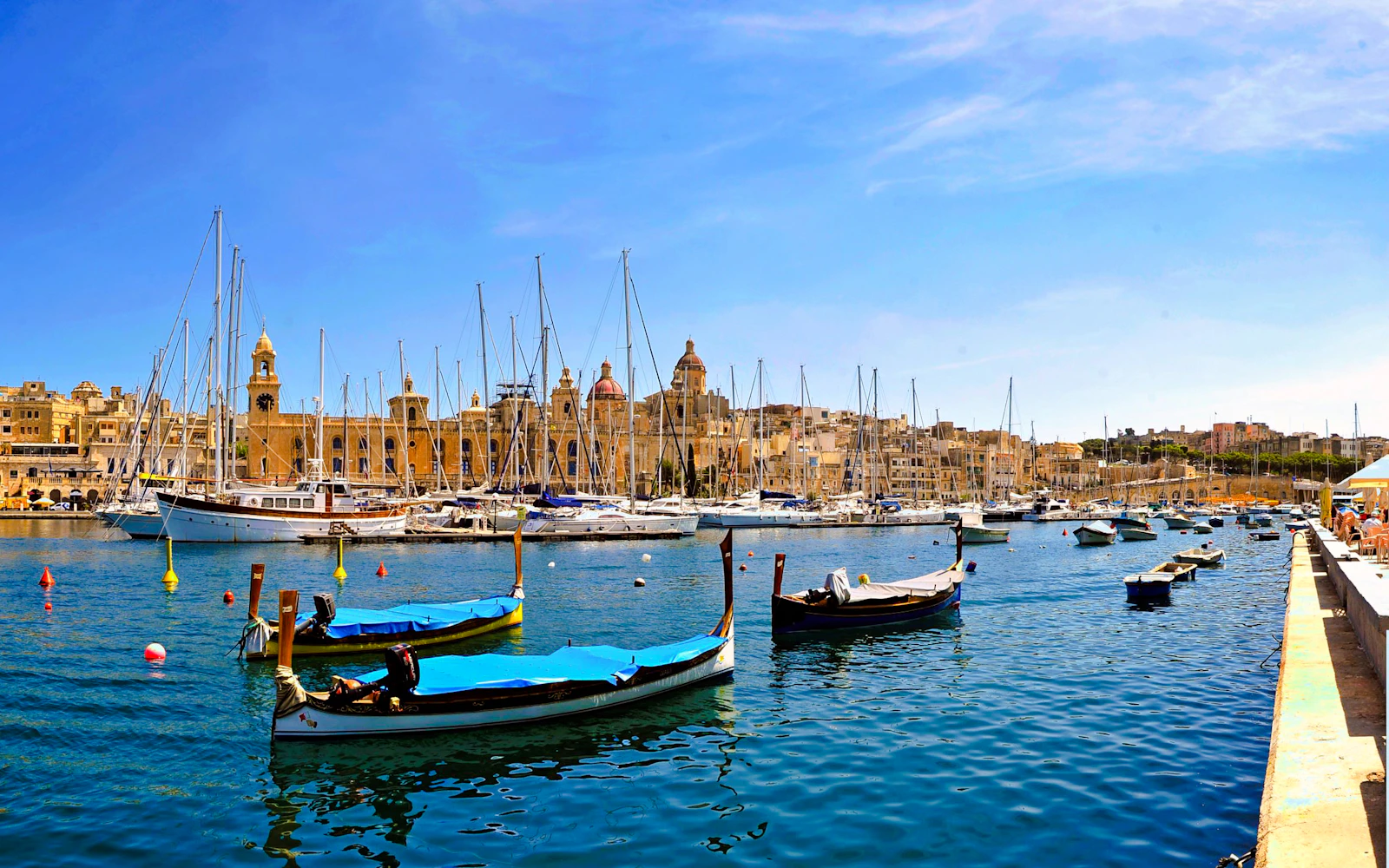Malta Three Cities Guided Walking Tour with Grand Harbour Boat Tour and Round-Trip Transfers Image 3