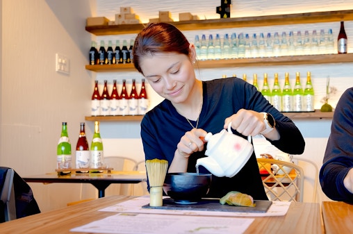 Matcha Tea Class in Asakusa with Japanese Sweets