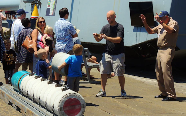 Guided Tour and Self-Guided Museum Experience with Crew Stories and Scavenger Hunt Access