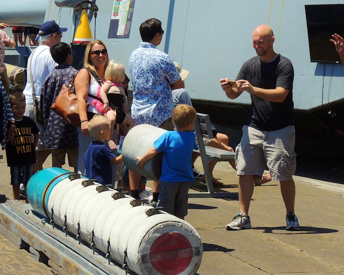 Guided Tour and Self-Guided Museum Experience with Crew Stories and Scavenger Hunt Access
