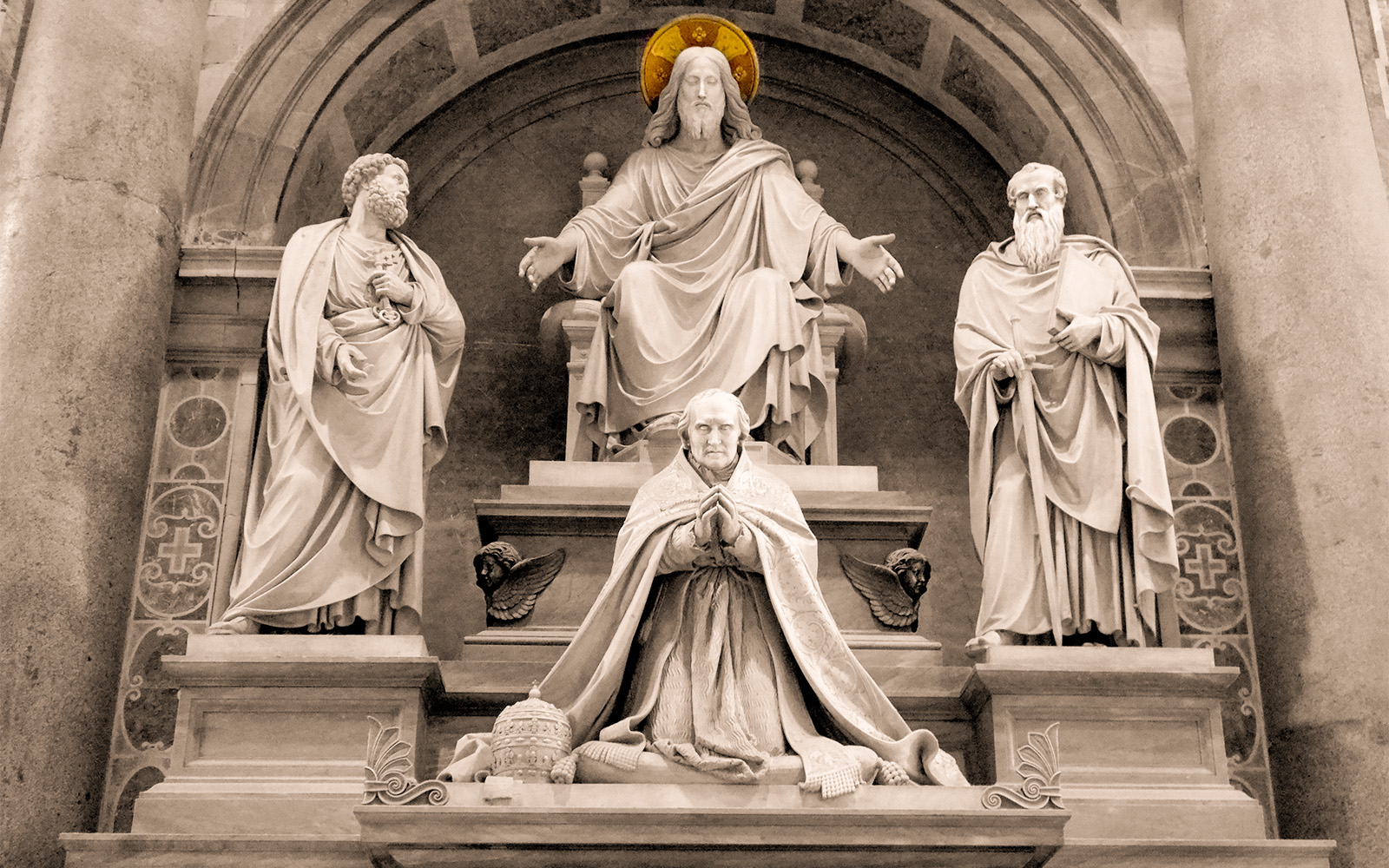 St. Peter's Basilica Statues
