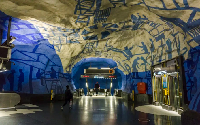 Stockholm Subway Art and Photography Walking Tour