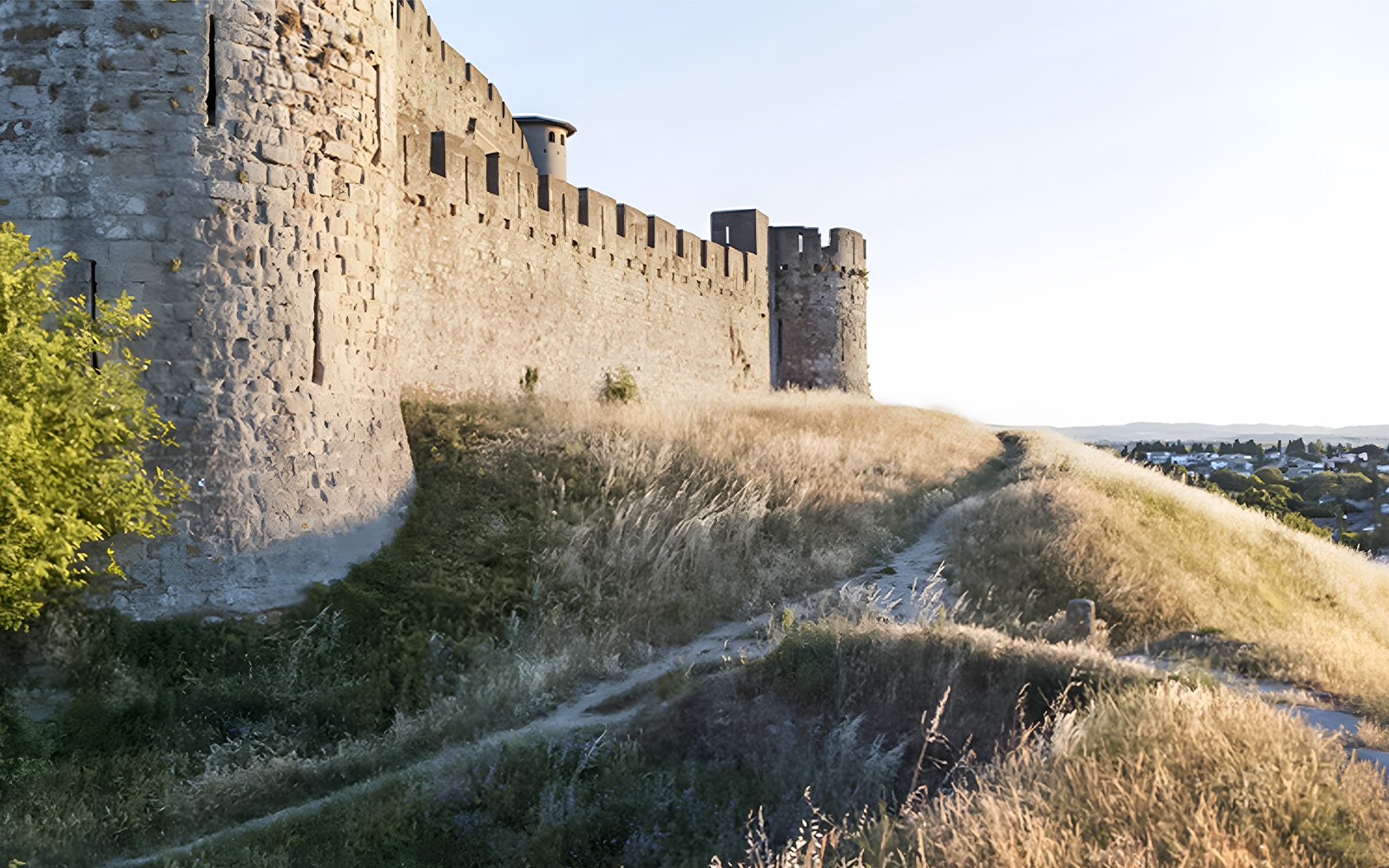 Northern Gallo-Roman Rampart Carcassonne