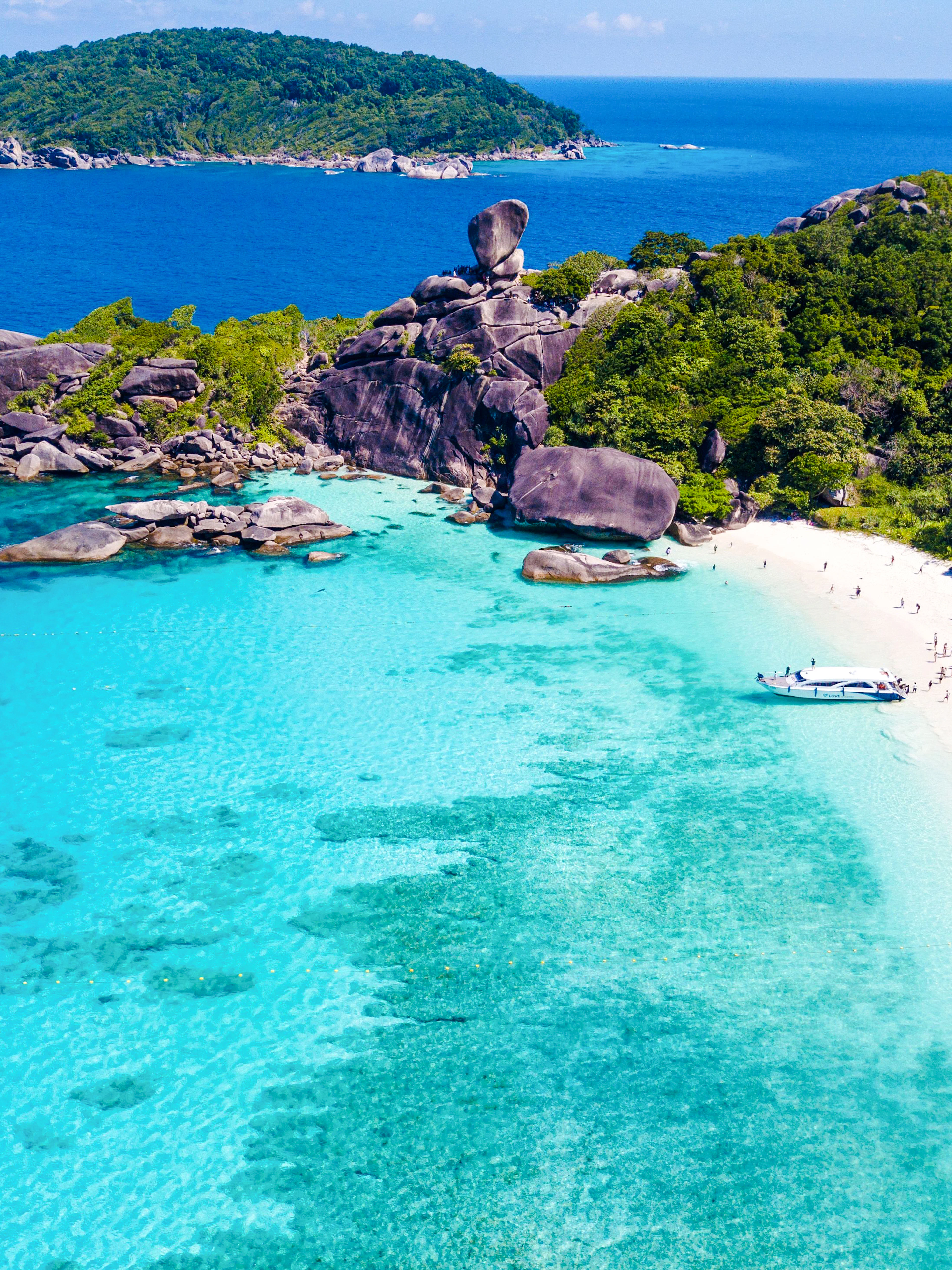 from phuket or khao lak: similan islands snorkeling day trip with transfers & meals-1