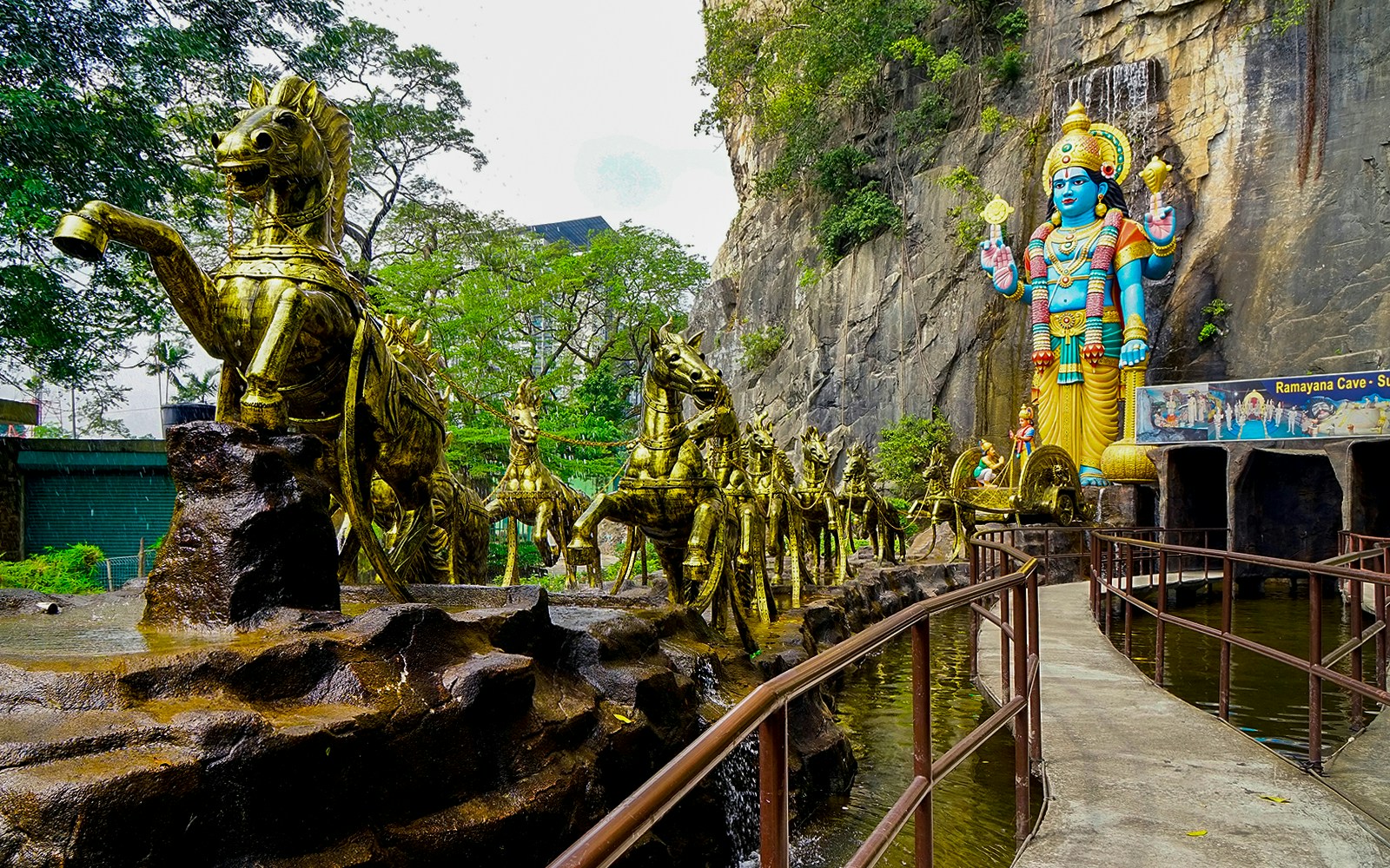 Ramayana Cave at the Batu Caves complex