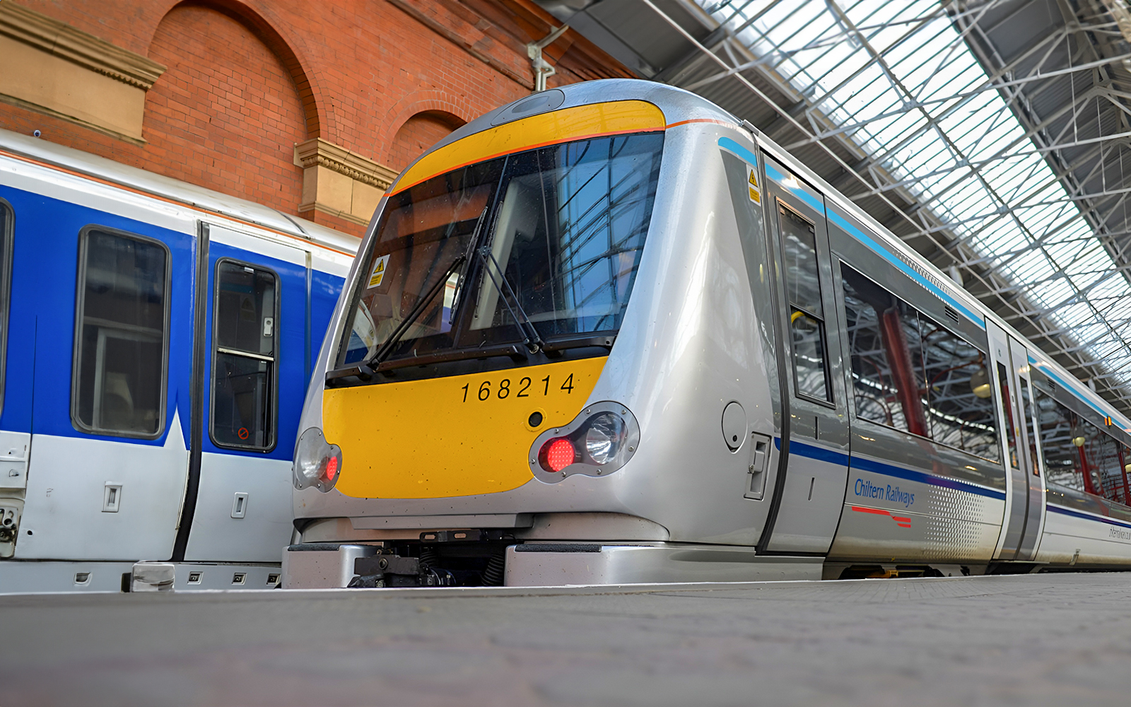 Metro transfer from London Stansted Airport to Liverpool Street Station.
