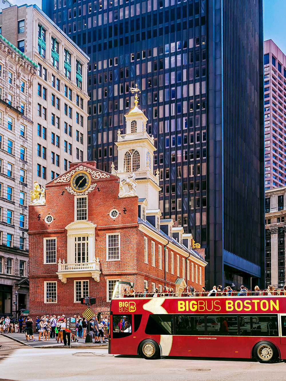 Ônibus grande de Boston