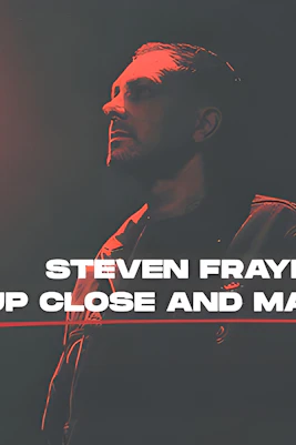 Steven Frayne promotional poster for "Up Close and Magical" show.