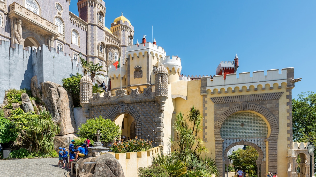 Pena Palace Entrance