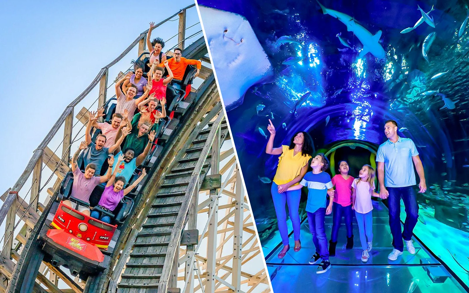 Fun Spot America & SEA LIFE Orlando Aquarium Adventure Tickets